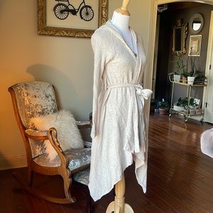 Free people uneven hemmed hooded sweater